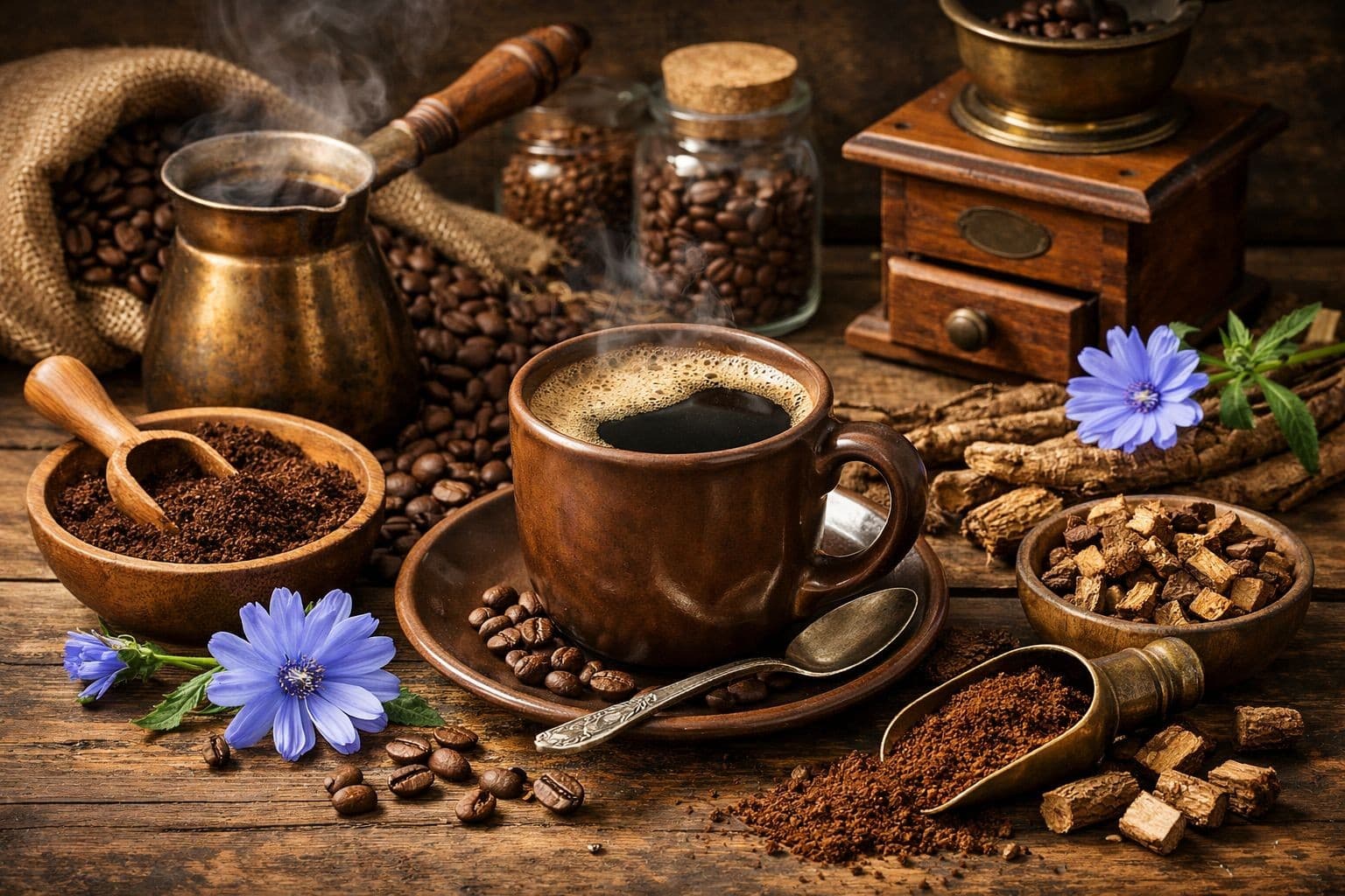 Chicory Processing Background